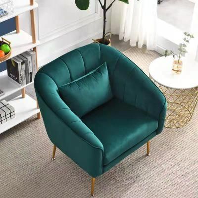 Nordic Modern Bedroom Furniture Lazy Chair Casual Fabric Sofa Chair