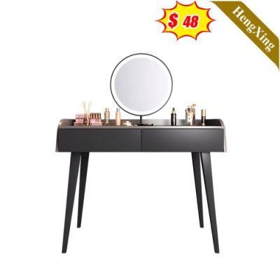 Hot Sale Modern Home Hotel Bedroom Furniture Storage Wooden 2 Drawers Dressing Table with Mirror Dresser (UL-22NR61354)