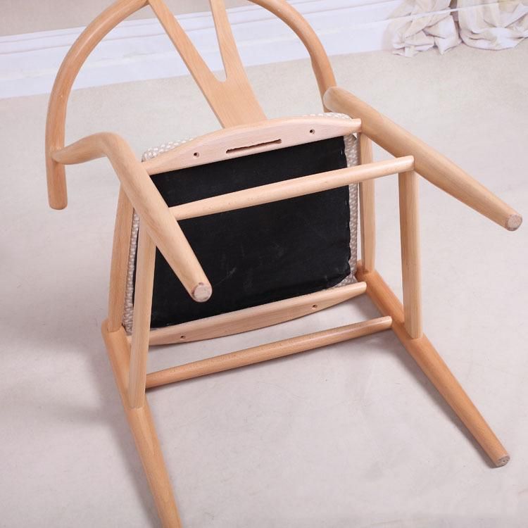Backrest Hollow Iron Transfer Upholstered Dining Chair