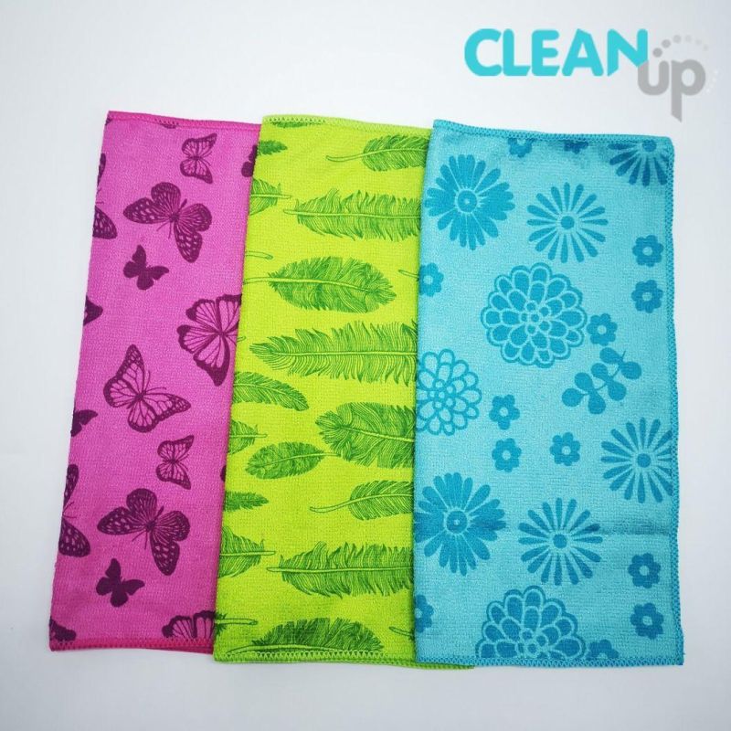 High Quality Double Use Microfiber Cloth for Multipurpose
