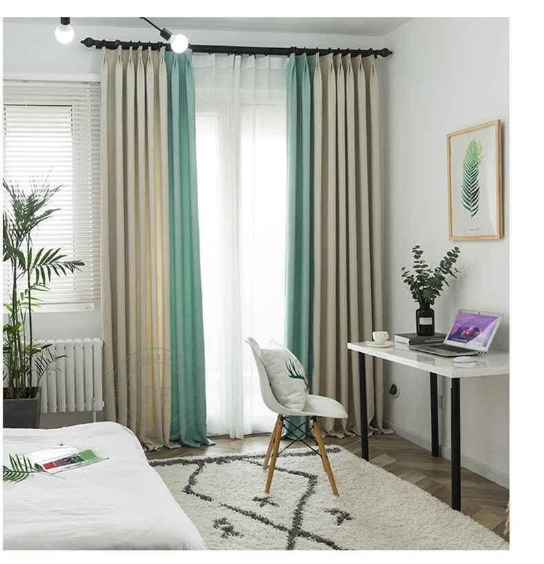 Made in China Latest Style Colors Plain Curtain Fabric Window Blind for Hospital