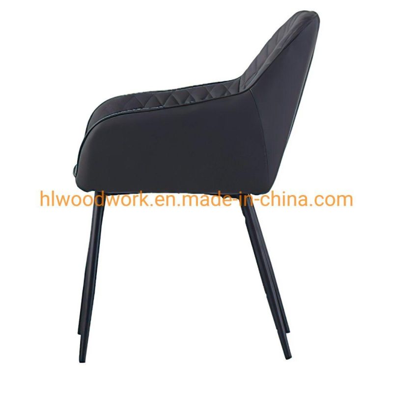 Restaurant Furniture Round Back Design Wooden Leg Coffee Shop Upholstery Chair Dressing Velvet Chair Dining Room Furniture Luxury Metal Legs Upholstered Chair