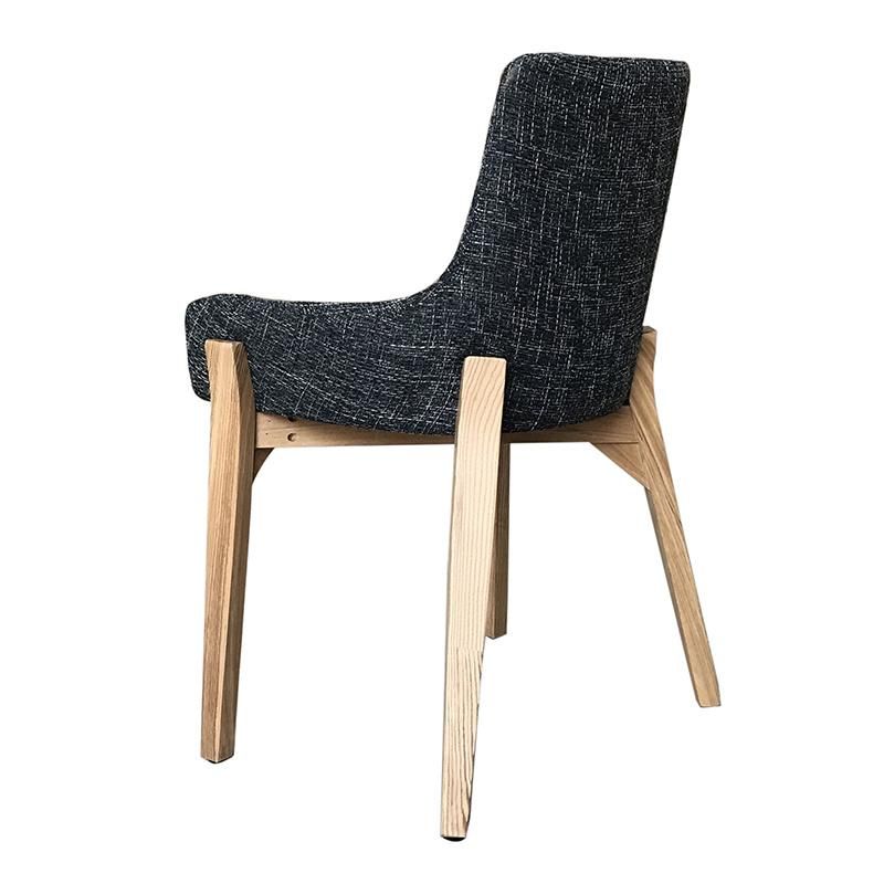 Solo Chair Oak Wood Frame Dining Chair