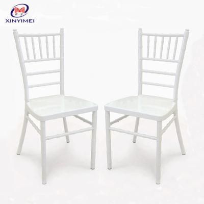 Modern Design Stackable White Chiavari Chairs for Wedding
