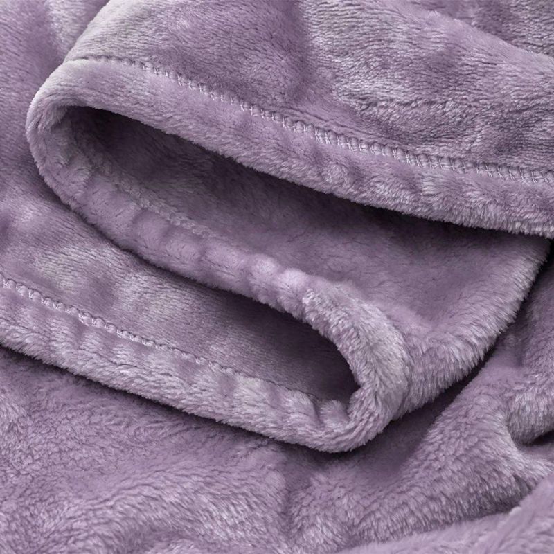 Soft Warm Blanket Coral Sherpa Blanket Travel Sofa Solid Color Fleece Blankets for Bed