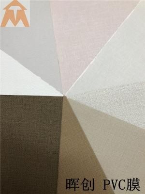 Imitation Fabric Design PVC Film for Lamination Wall Panel Ceiling