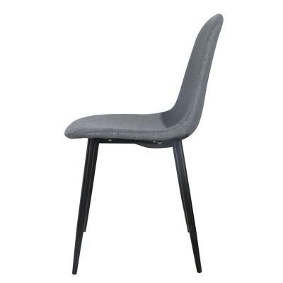 Furniture Bright Room Home Furniture Fabric Seat Dining Restaurant Side Nordic Outdoor Chair