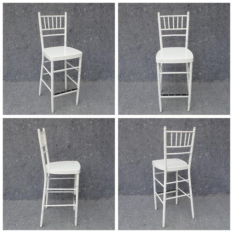 Yc-H010 Cheap Used Metal Party Chiavari Bar Stool High Chair