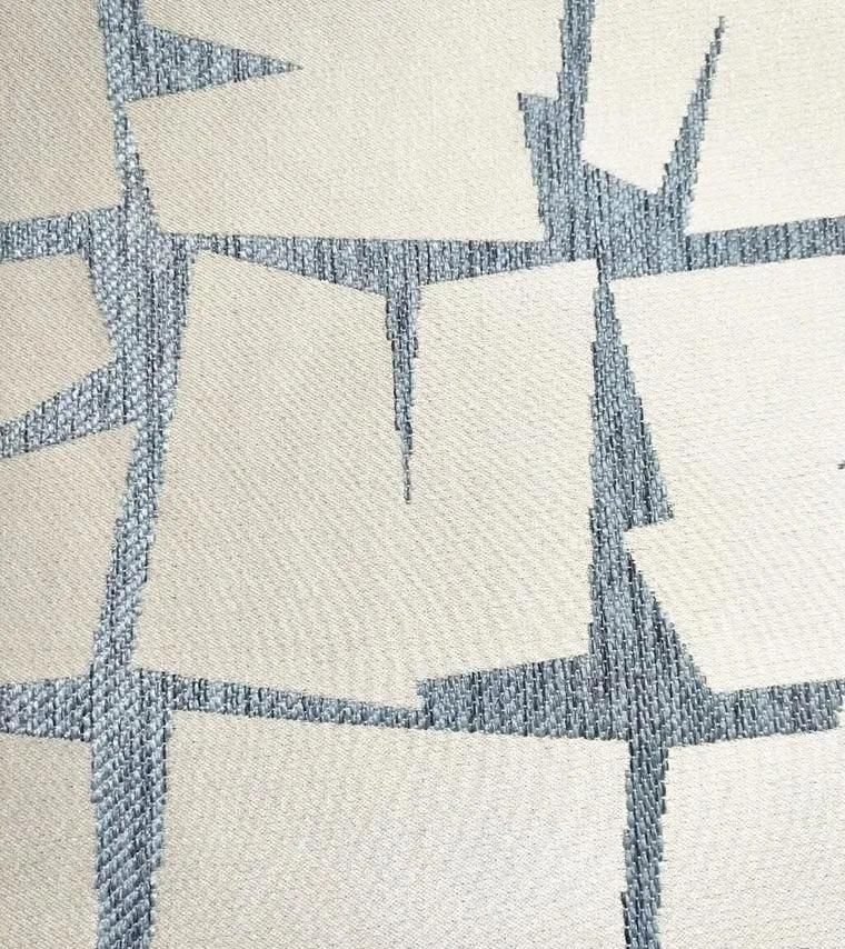 Hotel Textiles Modern 3D Geometry Jacquard Upholstery Furniture Fabric Tela