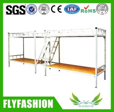 Wholesale School Furniture Dormitory Bed Metal Steel Bed Double Steel Bunk Bed