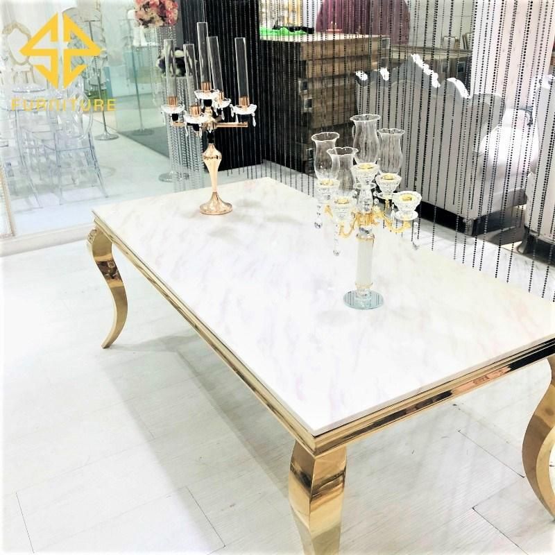 Wholesale Stainless Steel Dreamlike Luxury Event Furniture for Wedding Party