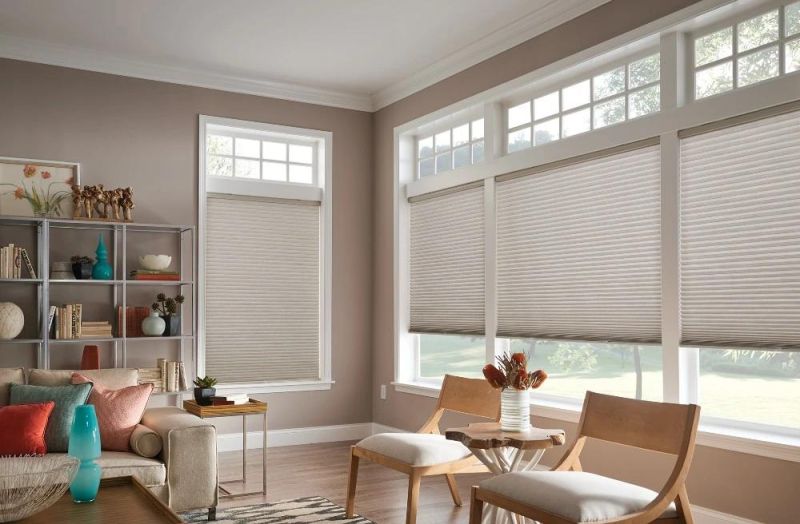 Cordless Honeycomb Blinds with Top Down & Bottom up