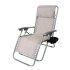 Outdoor Folding Reclining Metal Zero Gravity Chair with Cup Holder
