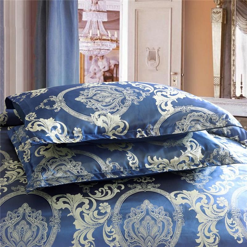 Winde Home Bedding Jacquard Fabric Home Used Bedding Set 9PCS Dubai Luxury Bed Comforter Set