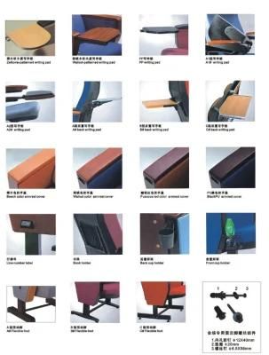 Aluminum Alloy Auditorium Chair and Desk (YA-03C)