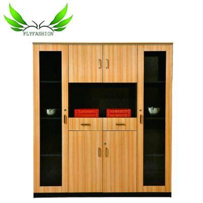 Hot Sale Office Furniture Wooden Bookcase High Wooden Display Cabinet