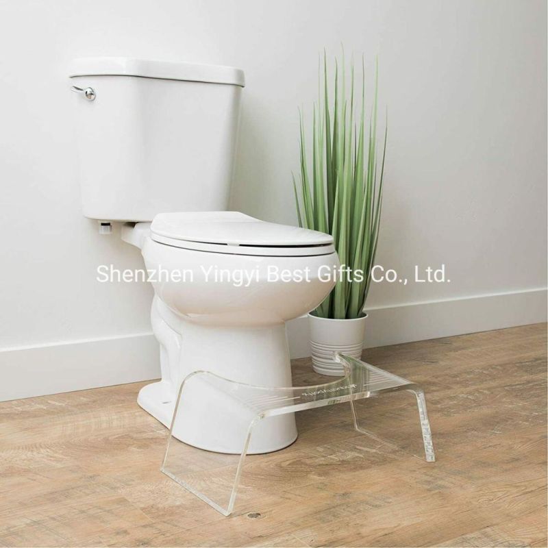 High Quality Acrylic Toilet Stool