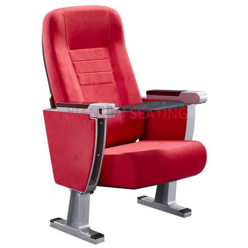 Foshan Luxury Aluminum Alloy Movie Cinema Seating Auditorium Chair