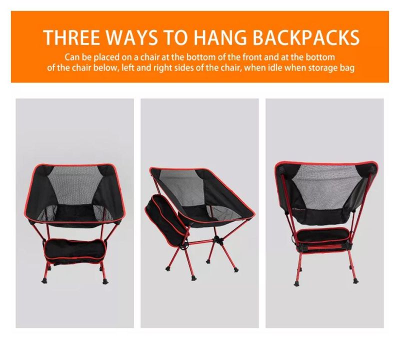 Camping Chair Lightweight Folding Chair Factory Good Quality Hot Selling in Korea