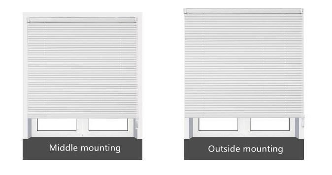 Blackout Shades Cellular Shades Cordless Window Blinds Honeycomb Blinds for Home and Office