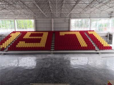 Multi-Use Retractable Tribune Seating/ Bleacher System for Indoor