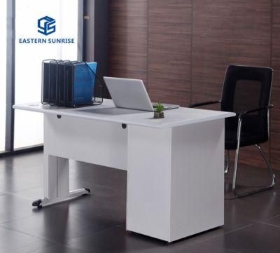 Modern Design Metal Office Steel Table with Five Safe Drawer