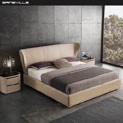Designer Furniture Bedroom Furniture King Bed with Elegant Headboard Gc2002