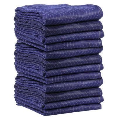 Moving Blankets Factory Supply Non-Woven Fabric Moving Blanket for Protect Furniture