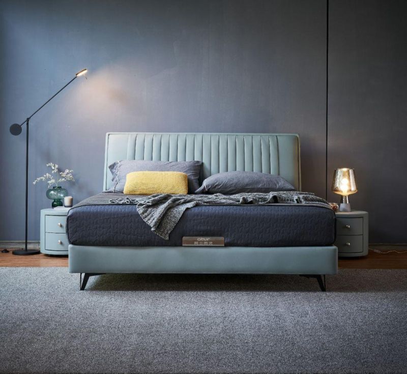 Luxury Home Furniture Bedroom Furniture Set King Size Bed for Villa a-Wf019