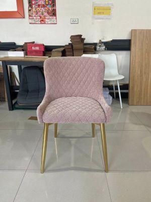 Cheap Factory Price Modern Design Velvet Fabric Dining Chair Modern