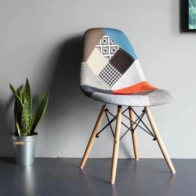 Dondolo Sgabelli Sillas De Comedor Modernas Silla Nordica Accent Chair Liene Fabric Coffee Chairs Factory Prices