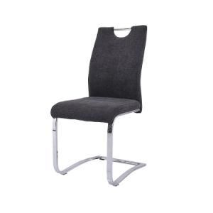 Moder Fabric Upholstered Seat High Back Indoor Furniture Dining Chair
