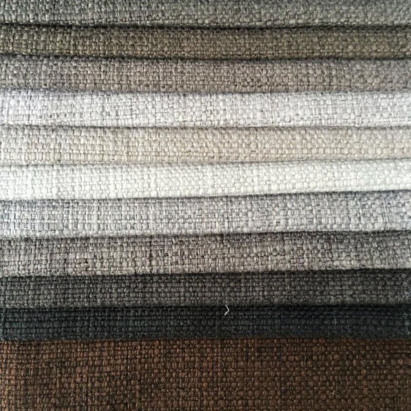 100%Polyester Plain Woven Sofa Fabric (G080)
