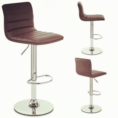 Modern Bar Chair Stools Black High Chair Room Restaurant Dining Bar Chair with Footrest