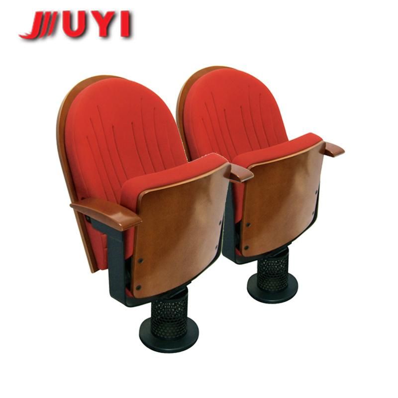 Jy-919 Commercial 4D Wood Part Stackable Cinema Chair Dimensions Music Hall Theater Chairs