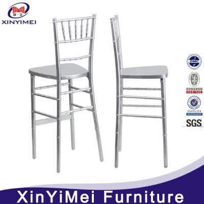 Event Party Furniture, Bar Stool High Chair, Aluminum Bar Chiavari Chair