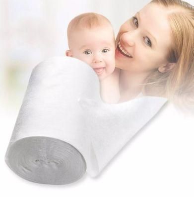 Facial Towel Roll Cotton Makeup Remover Dry &amp; Wet Cleansing Towel Disposable Face Tissue Saloon 100sheets