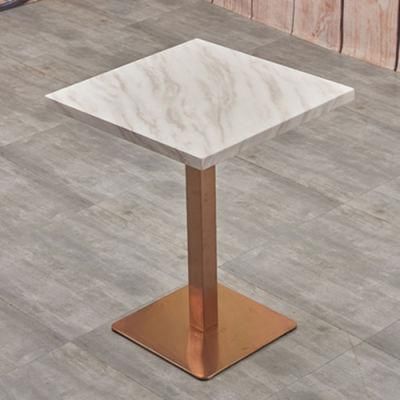 Contract Hotel Indoor Theme Furniture Banquet Restaurant Dining Marble Table