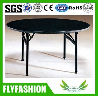 Modern Folding Round Dining Table for Sale (HY-04)