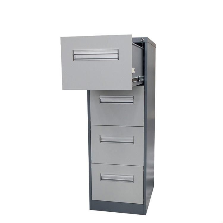 Hot Sale 4 Drawer File Stainless Office Metal Steel Filing Cabinet with Locking Drawers