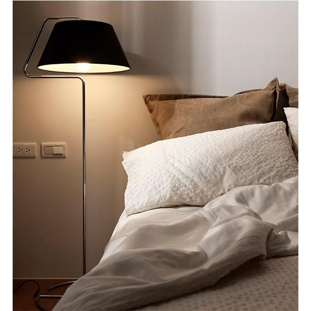 Nordic Ash Solid Wood Frame with Fabric Bed Furniture for Bedroom