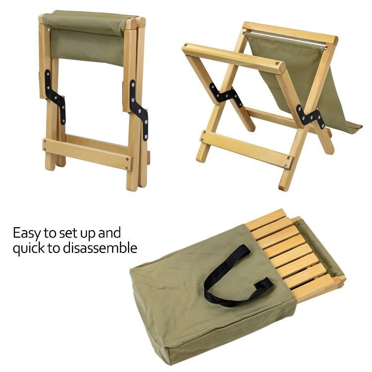 Chinese New Small Wood Camping Chair