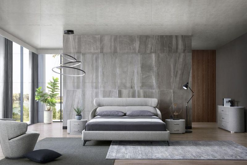 Modern Bedroom Furniture Beds European Furniture Luxury Bed King Bed Gc1725