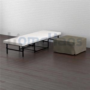 Folding Bed with Mattress Portable Bed Rollaway Bed with Memory Foam Mattress