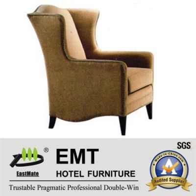 Luxury Hotel Chair with High Quality Wooden Frame (EMT-HC14)