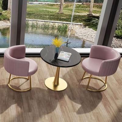 Home Furniture Design Fabric Metal Legs Cheap Restaurant Modern Velvet Dining Chair