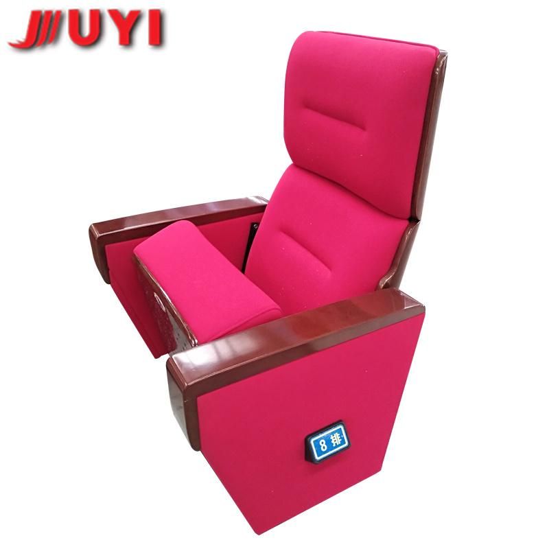 Jy-916 Ladder-Shaped Red Cinema Seats Auditorium Chair Conference Room Seats Movie Theater Chair VIP Chair Soft Chair