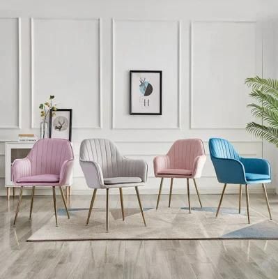 Elegant Dining Room Furniture Velvet Dining Chair