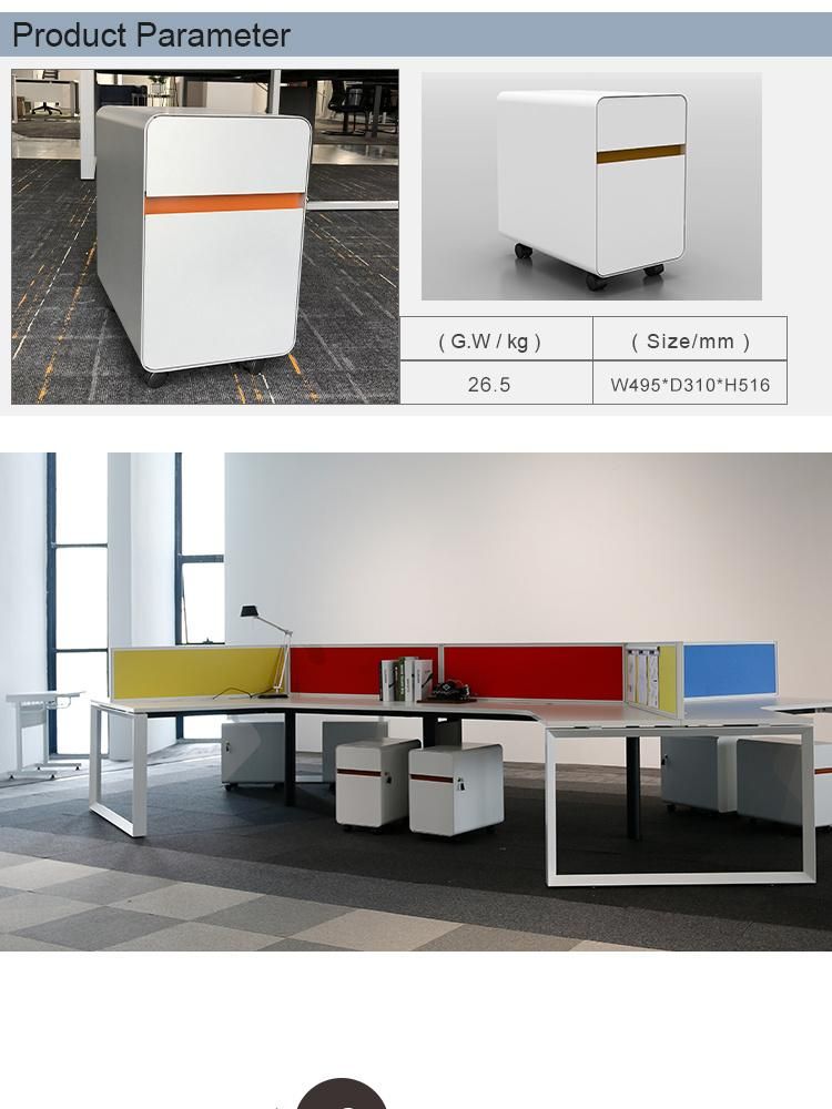 Switzerland Drawer Mobile Storage Pedestal Cabinet for Office Storage and Filing