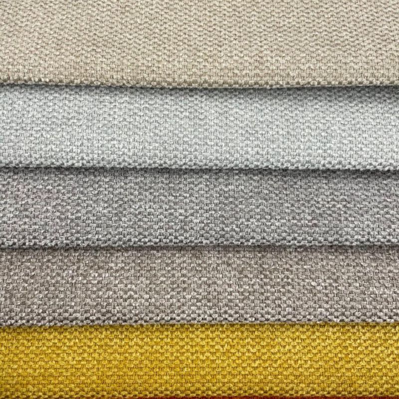 100%Polyester Furniture Fabric Fake Linen Sofa Fabric (Ligo)
